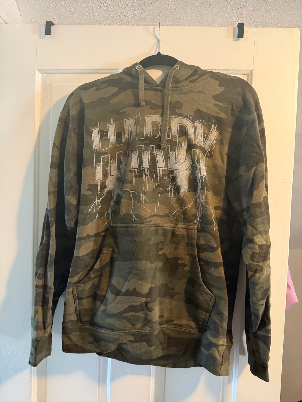 Camouflage Graphic Hoodie 'HARDY' Tour Sweatshirt